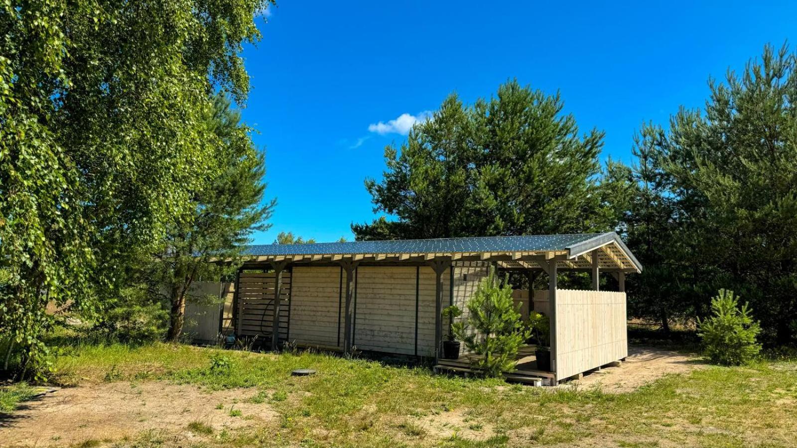 Surf Domki Habenda Z Sauna Ogrodowa Sarbsk Eksteriør bilde